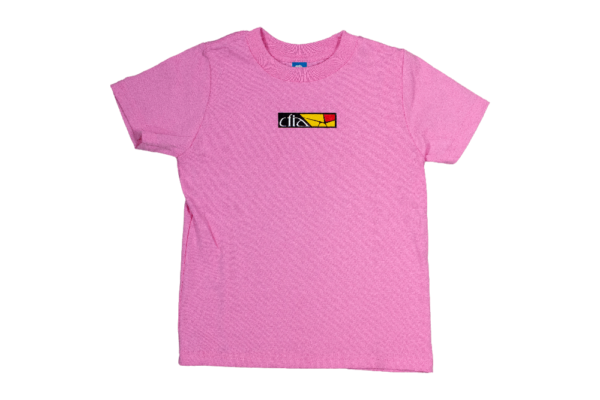 Camisa Cuello Redondo de Niño/Niña Talla 2-3-4 - rosa